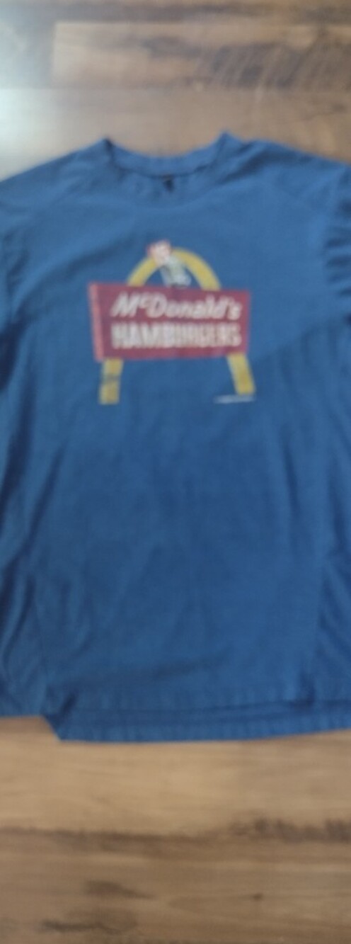 McDonald's First Edition Employees 15-cent Hamburger T-shirt